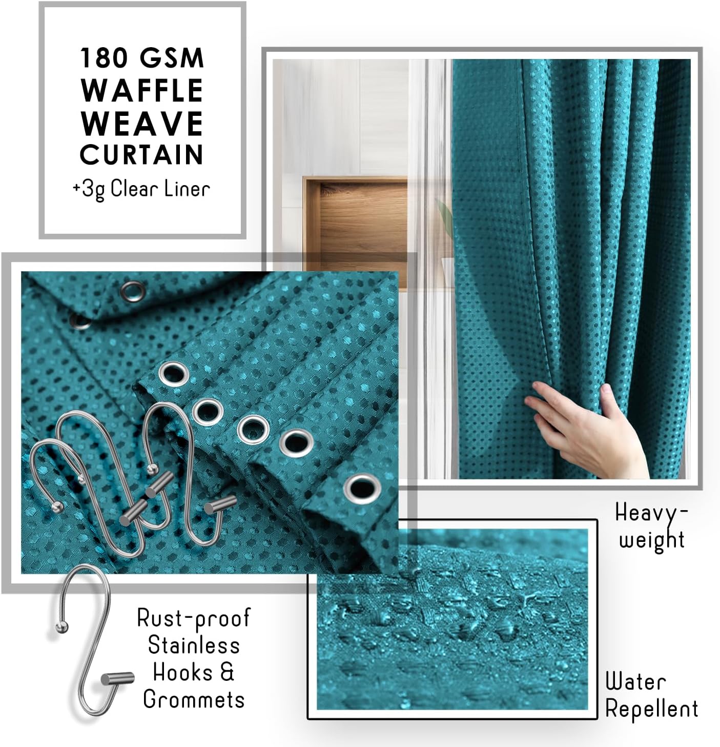 Hearth Harbor Sodium Green 22-Piece Bathroom Set