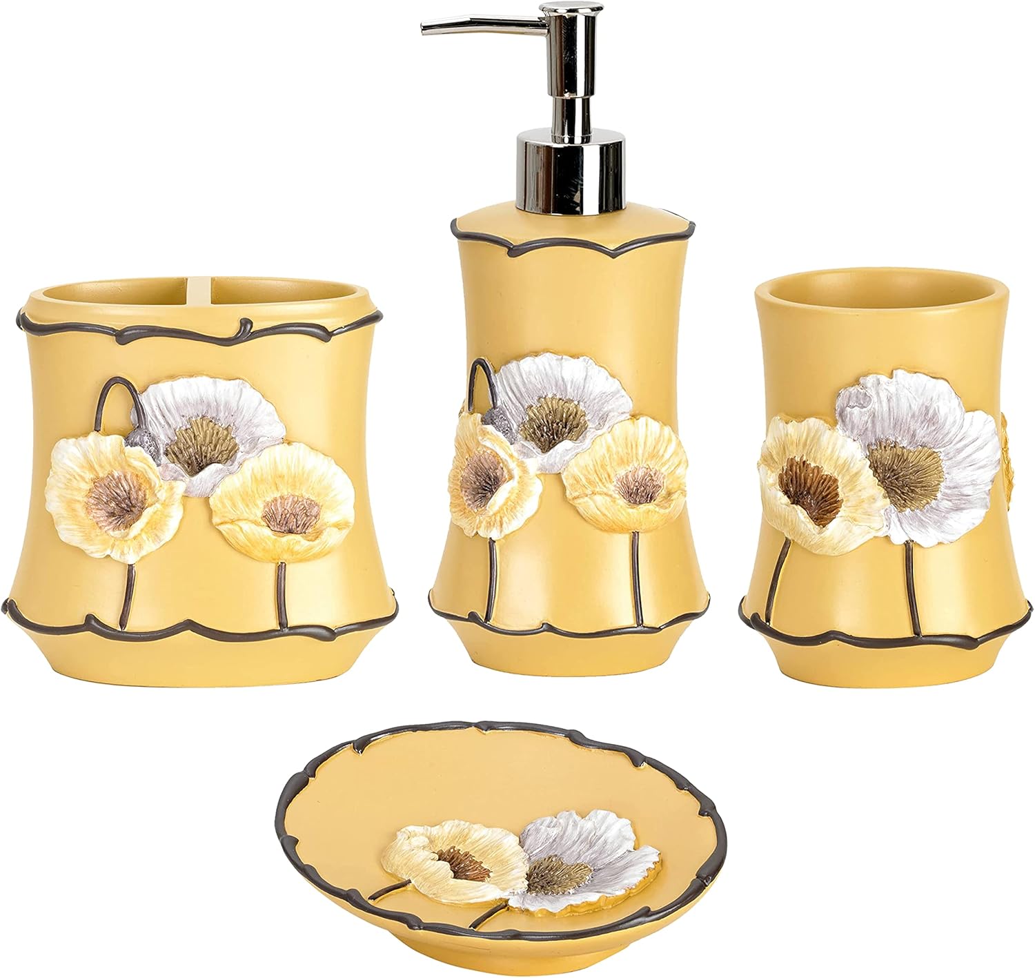 4-Piece Bathroom Set withlegant Design