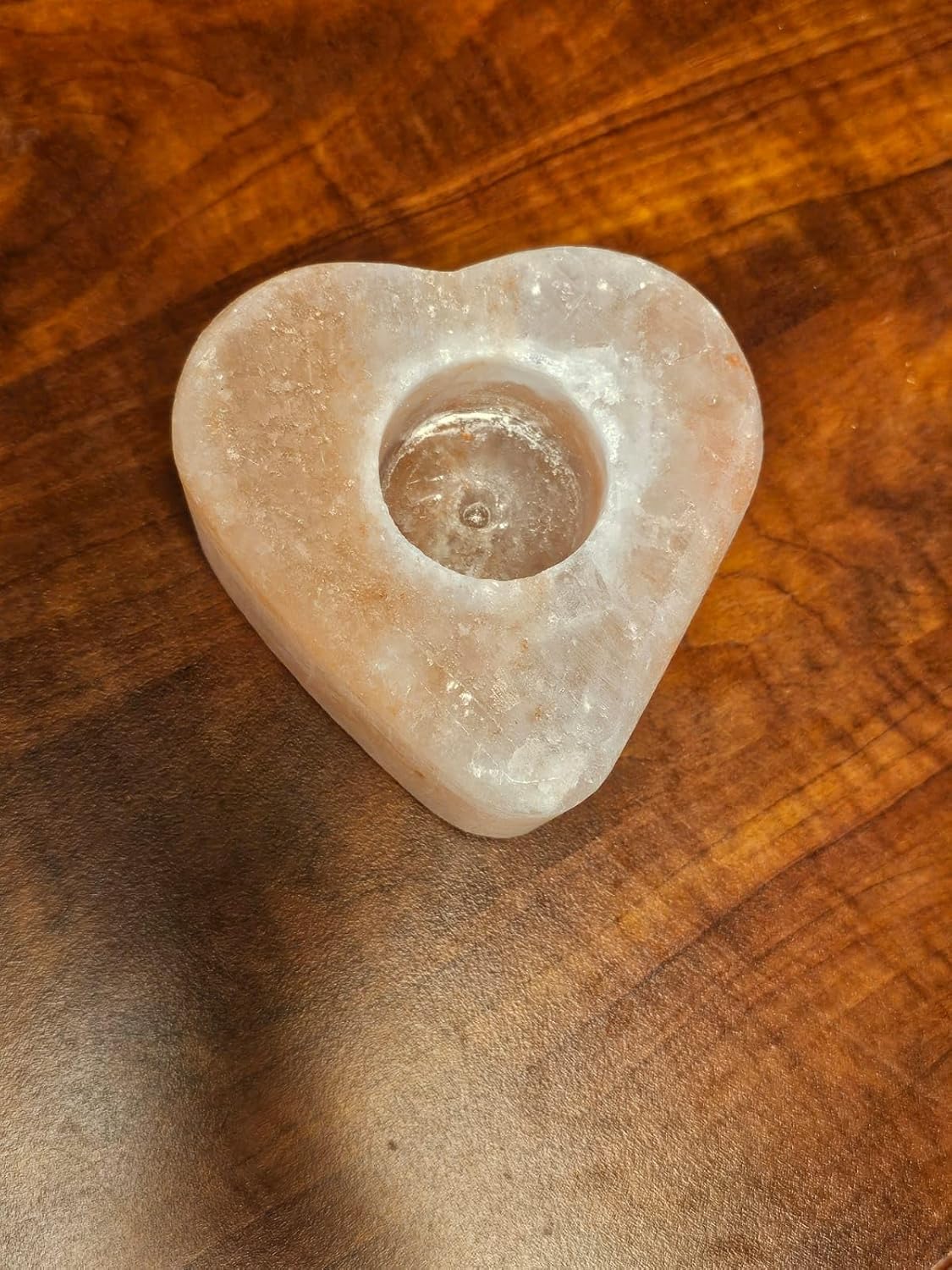 Cozy Salt Love Candle Holder for Meditation and Decor