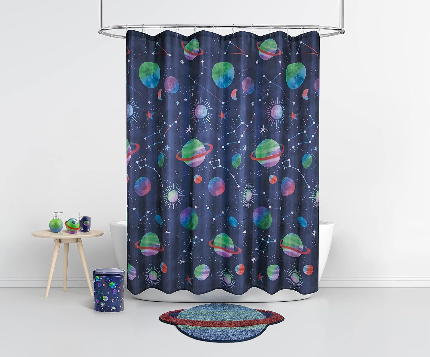 Starry Night 4-Piece Bathroom Accessory Set