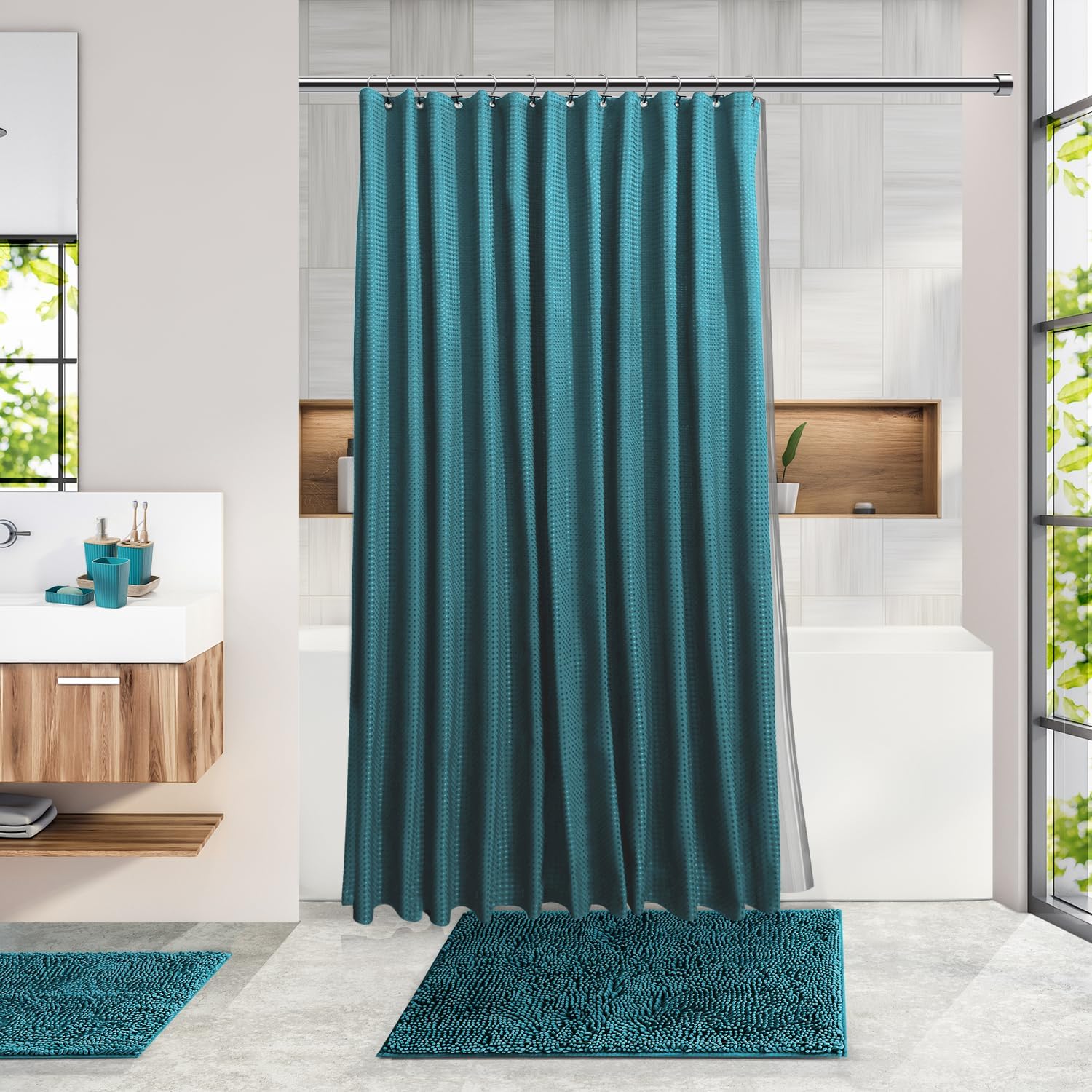 Hearth Harbor Sodium Green 22-Piece Bathroom Set